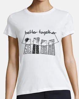 better t-shirt da donna sfondi chiari