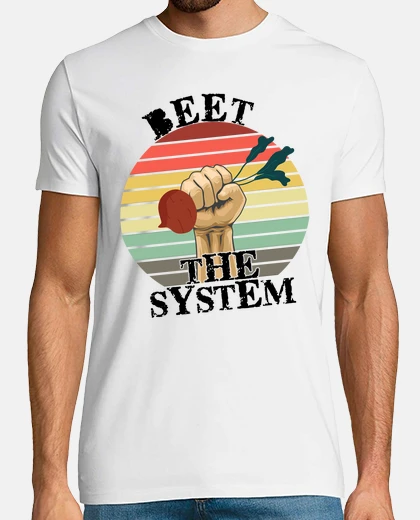 Tee-shirt betterave le système