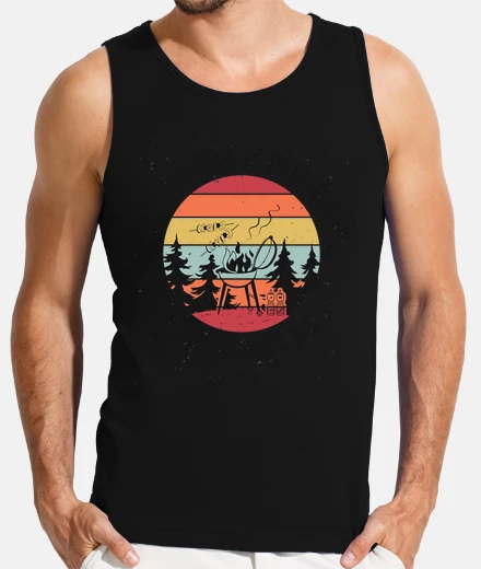 T-shirt bevi barbecue e mangia salsiccia