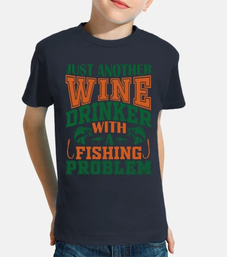 Abbigliamento bevitore di vino e pescatore
