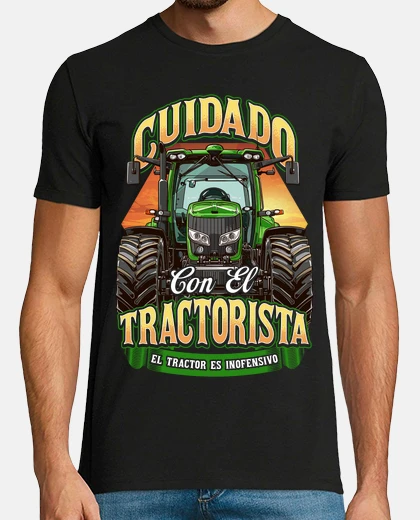 T-shirt beware of the tractor driver tractor vindication tractor driver farmer
