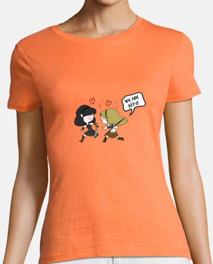 Tee-shirt bffs héroïques