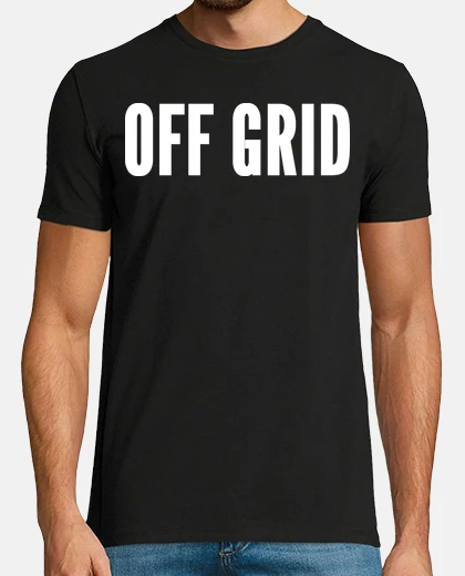 T-shirt bianco fuori griglia