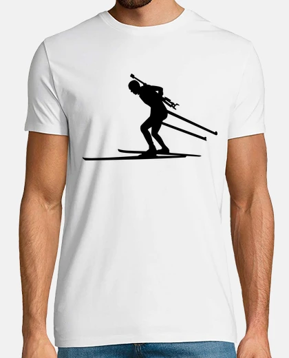 Tee-shirt biathlon ski