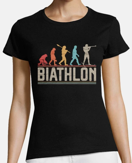 Playera biatlón evolución biatleta esquí xc