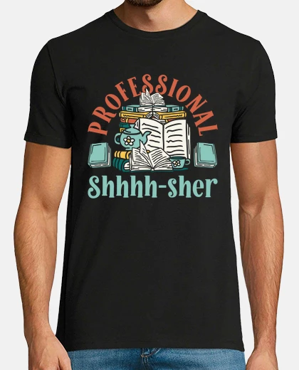 T-shirt bibliotecari assistenti bibliotecari
