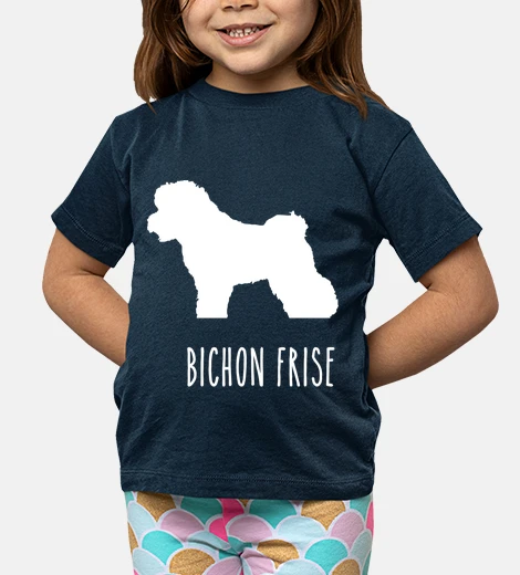 Kids bichon frise dog lover