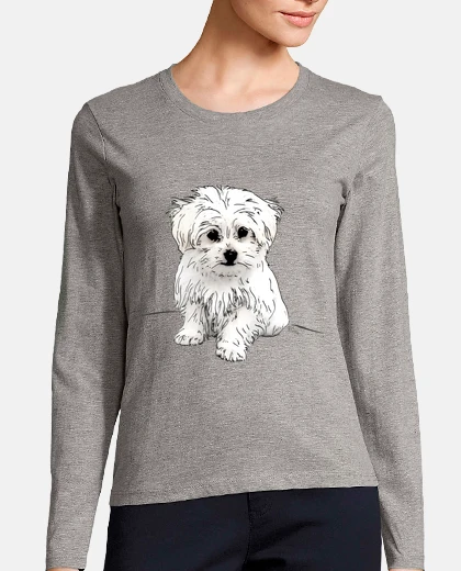 Playera Bichón maltés