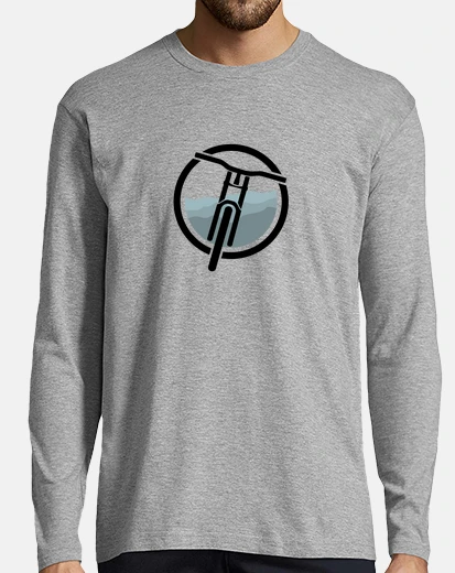 T-shirt bici da discesa nera
