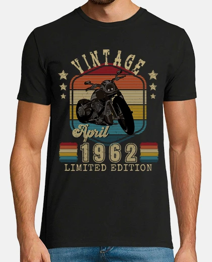 T-shirt bici vintage edizione aprile 1962