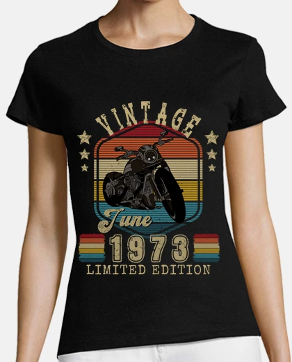 T-shirt bici vintage edizione giugno 1973