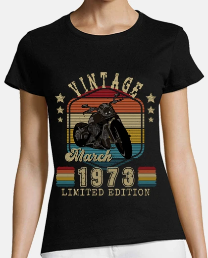 T-shirt bici vintage edizione marzo 1973