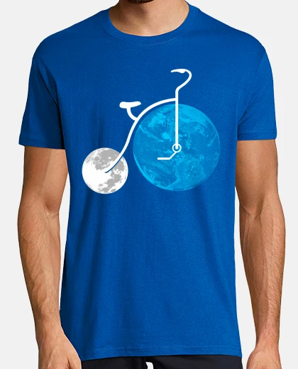 Camiseta Bicicleta planetas