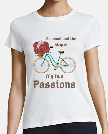 Playera Bicicleta y Lanas