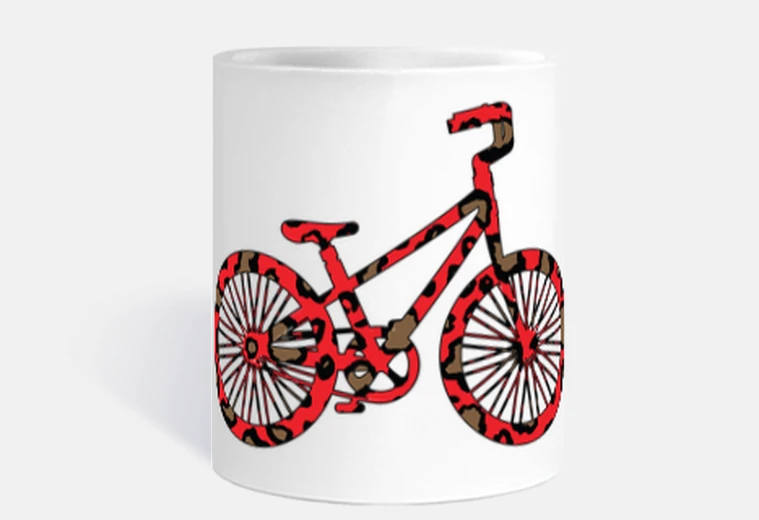 Tazza bicicletta mountain bike bambino ciclismo ciclo tazza tè caffè