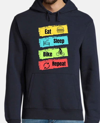 Hoodie bicycle