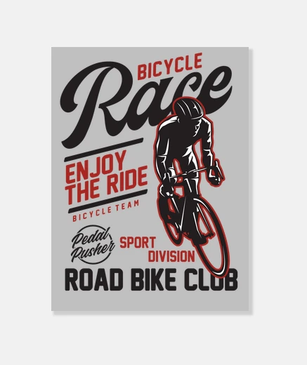 Wall bicycle race road bike cycling club