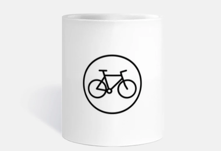 Mug bicyclette