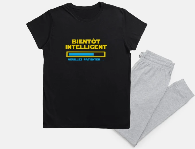 Pyjama Bientôt intelligent, veuillez patienter