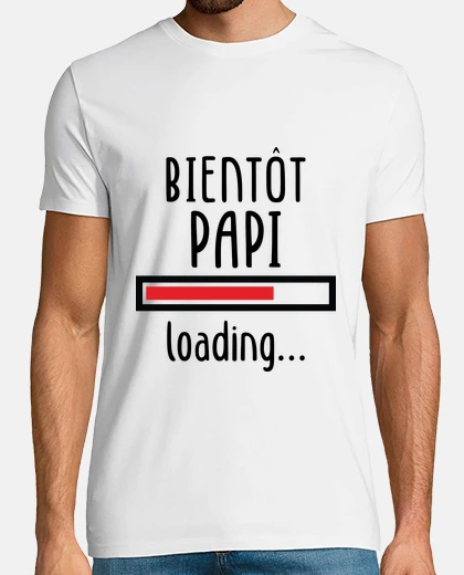 Tee-shirt Bientôt Papi loading...