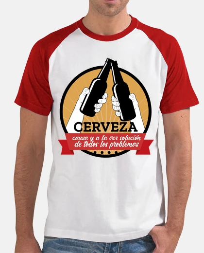 Tee-shirt bière ca usa et résout simultanément to