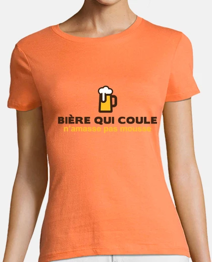 Tee-shirt Bière qui coule