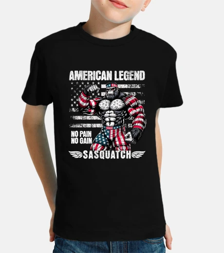 Kids bigfoot bodybuilding american legend