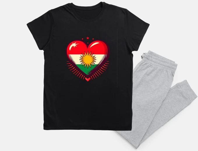 Pigiama biji kurdistan libertà e amore