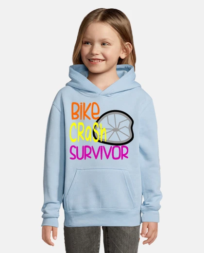 Kids Bike Crash Survivor Funny Bicycle Lover