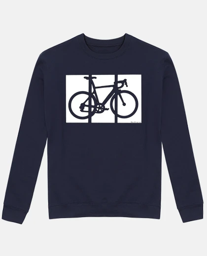 Hoodie bike siluet