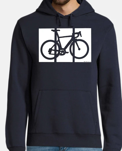 Hoodie bike siluet