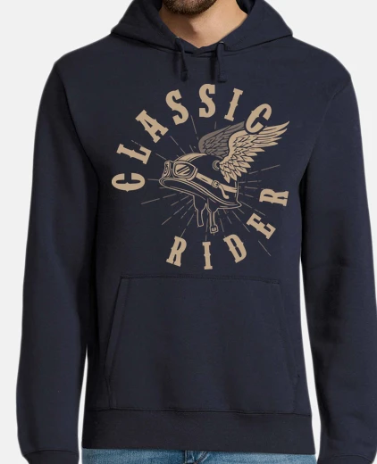 Hoodie biker