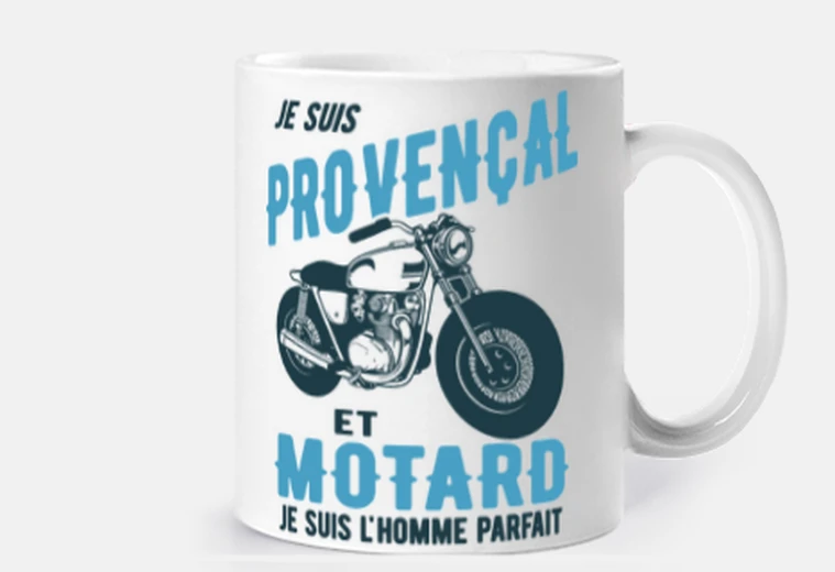 Cup biker and Provencal