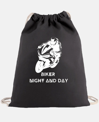 Bag biker day and night