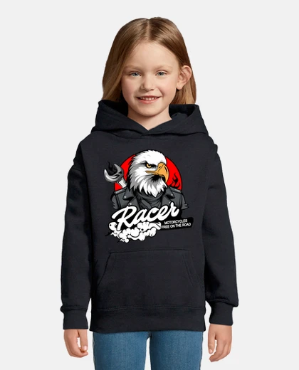Kids biker eagle
