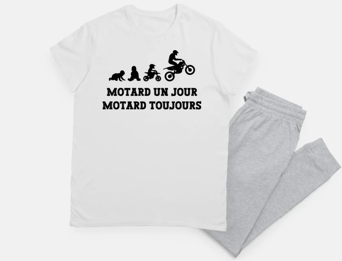 Pyjama biker one day
