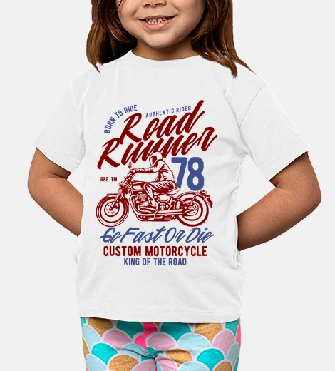 Children's biker road runner