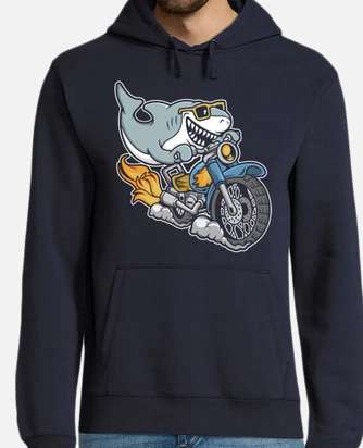 Shark motorcycle hoodie store
