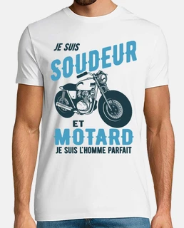 T shirt outlet motard homme