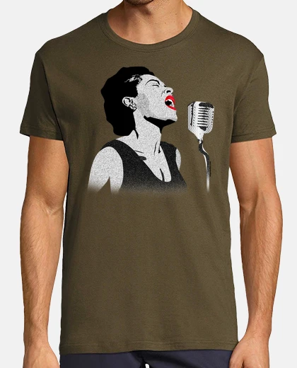 Tee-shirt billie holiday 2