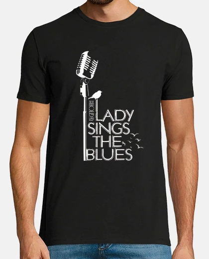 Camiseta BILLIE HOLIDAY. LADY SINGS THE BLUES_Camiseta hombre
