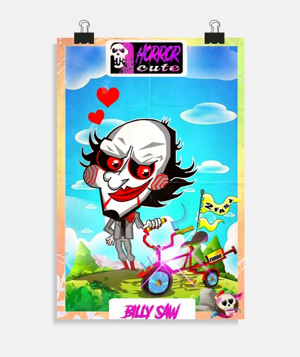 Poster billy ha visto horror carino horrogik