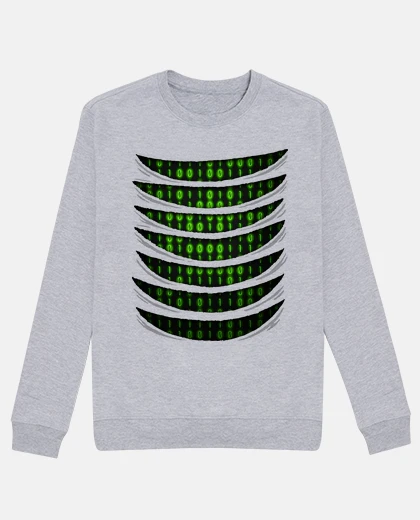 Sudadera Binary Code Inside