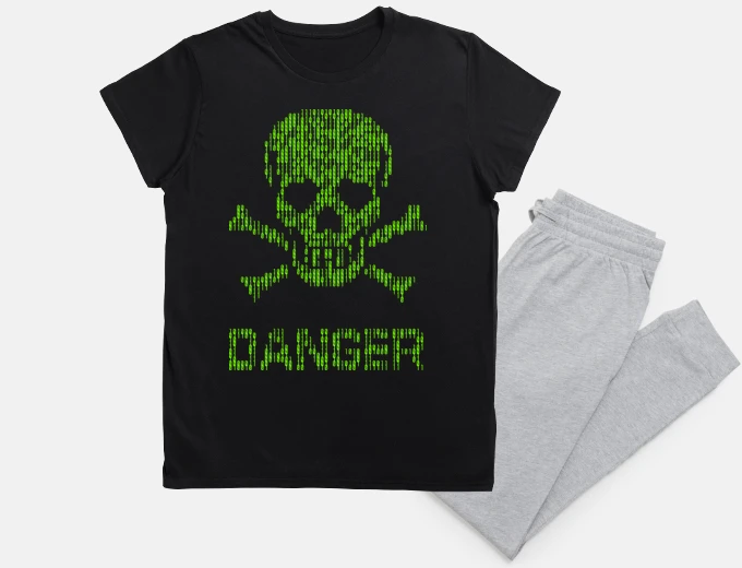 Pyjama binary danger alert