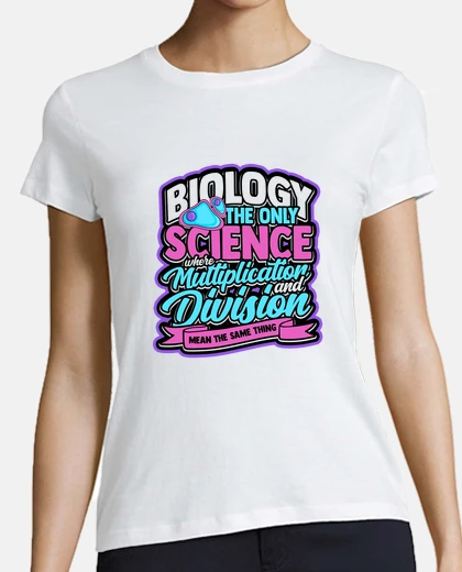 Playera biología la única ciencia microbiología