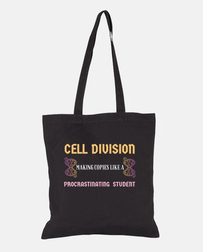 Bag Biology teacher funny cell division mak
