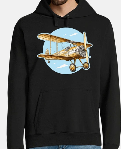 Sweat biplan avion aviateur waco