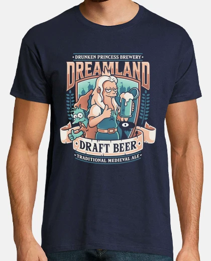 T-shirt birra alla spina dei sogni
