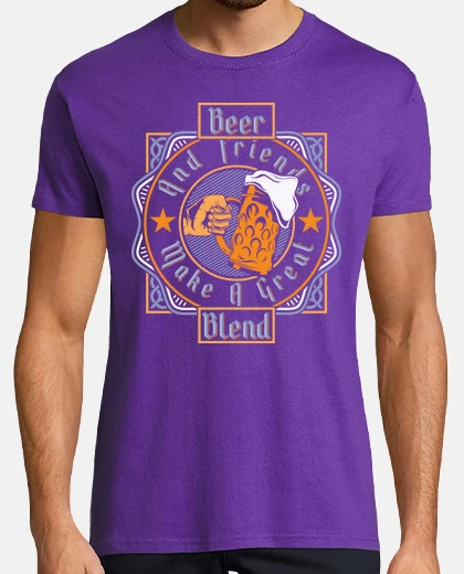 T-shirt birra birrai in stile vintage birreria celebrazione amicizia