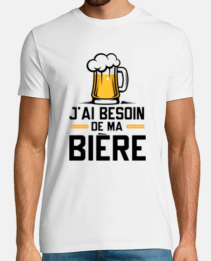 T-shirt birra humor al trendy bibita